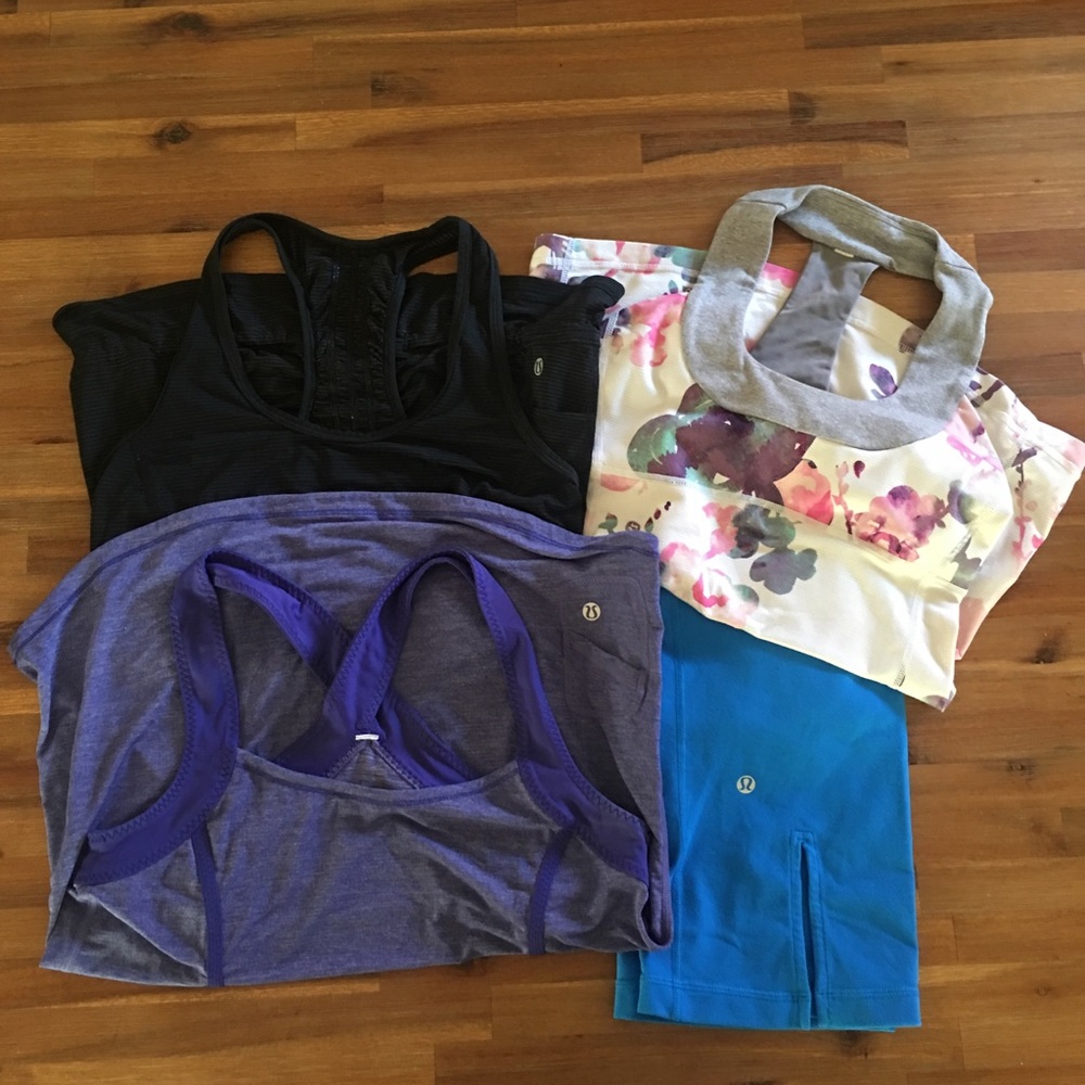 PRICED TO MOVE—Lululemon workout lot, size 6